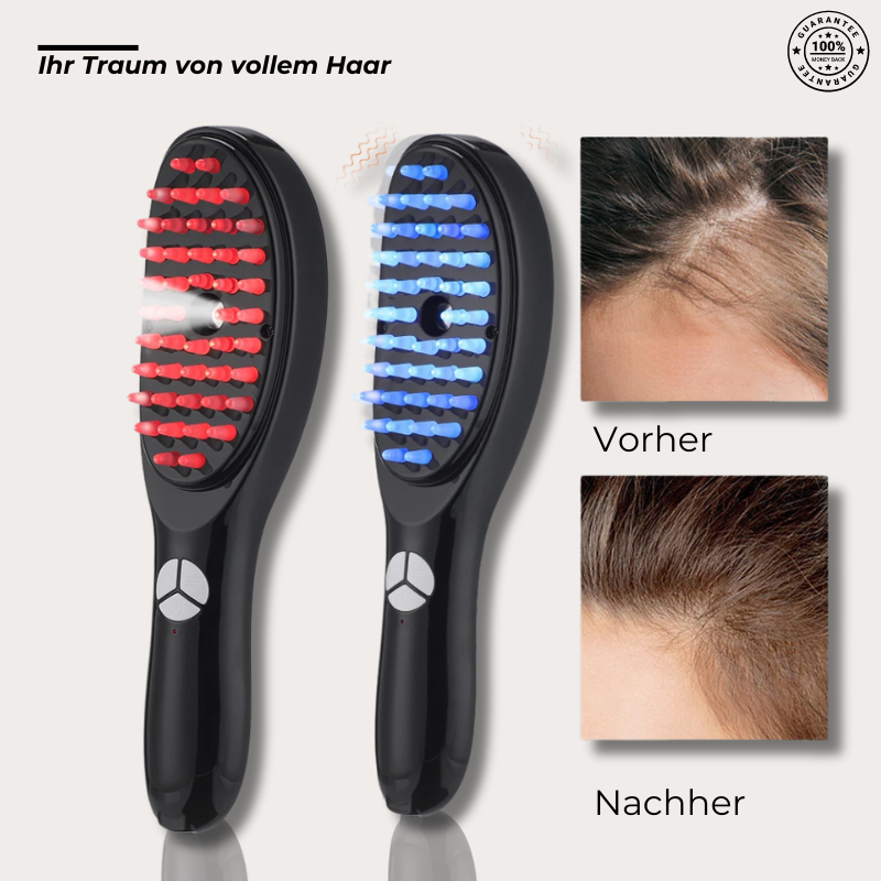 HairPulse™ – Elektrische Vibrationsbürste für Haar- und Kopfhautpflege