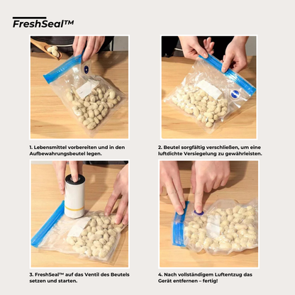 FreshSeal™ – Kompakt, kraftvoll und immer griffbereit