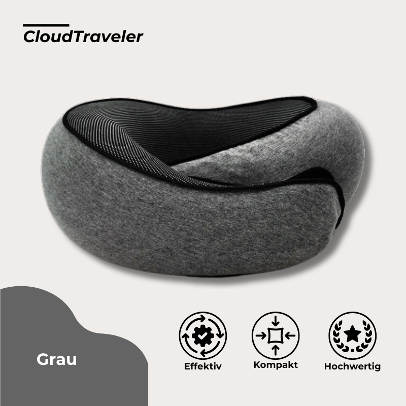 CloudTraveler™ - Das umarmende Nackenkissen